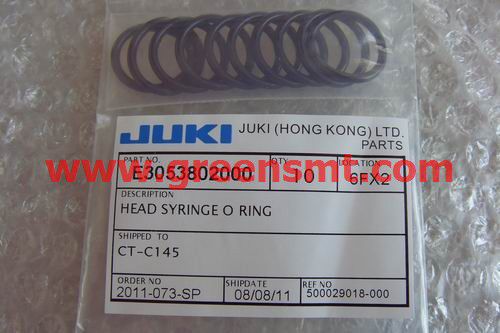JUKI 775(2077) HEAD SYRINGE O RING E3053802000